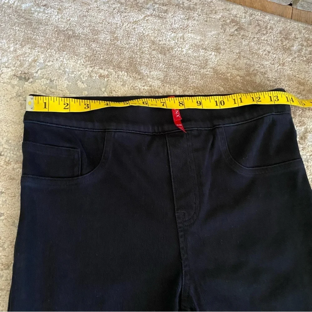 Spanx Jean-ish Black Jeans Skinny High Rise Jeggings Compression Shaping: Medium